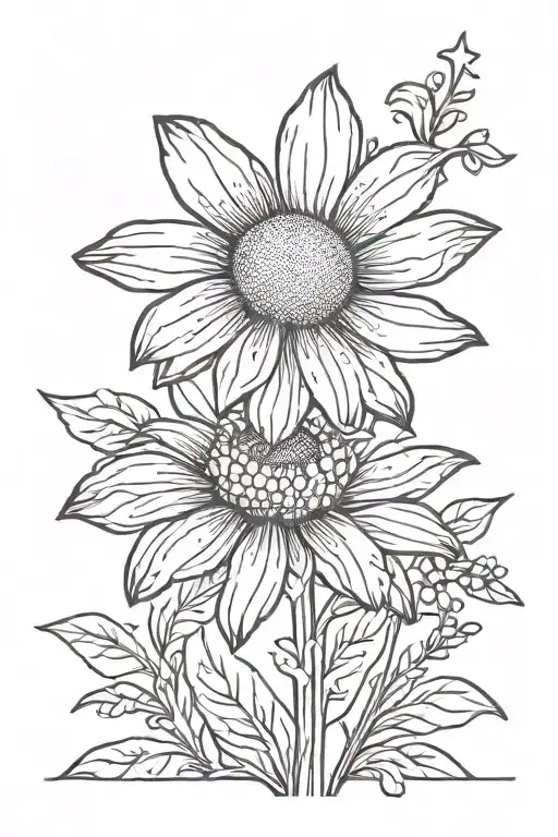 Daisy With Christian Cross