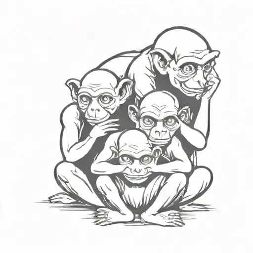 Hear No Evil See No Evil Speak No Evil Speak No Evil