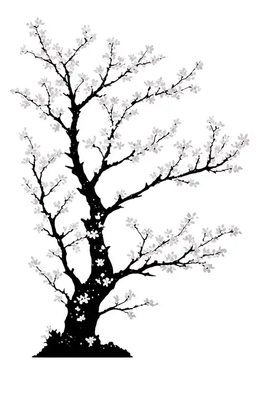 Cherry Blossom Tree Branches