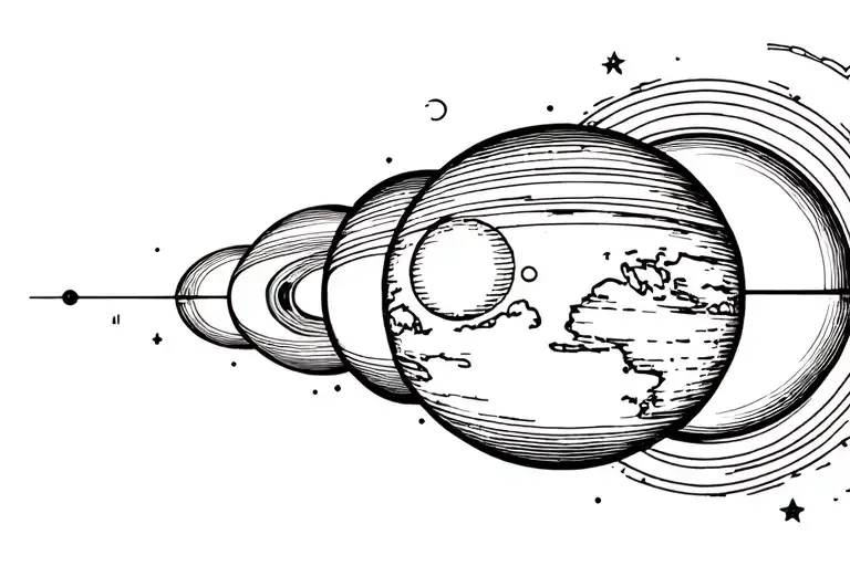 All Planets In One Straight Line