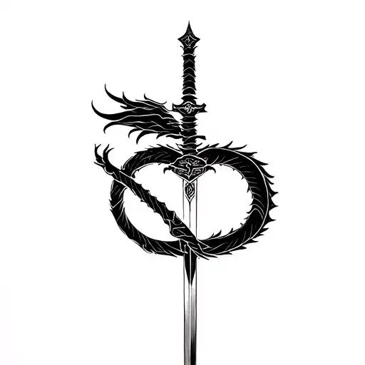 Dragon Sword Wrapped