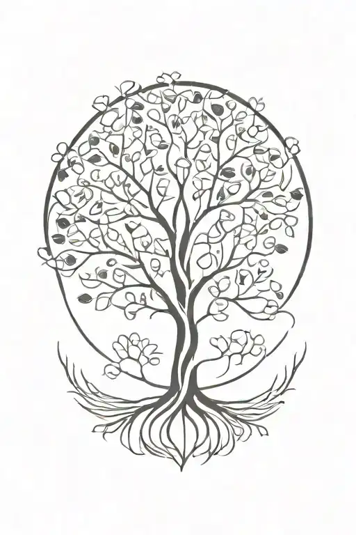 Female Tree Of Life