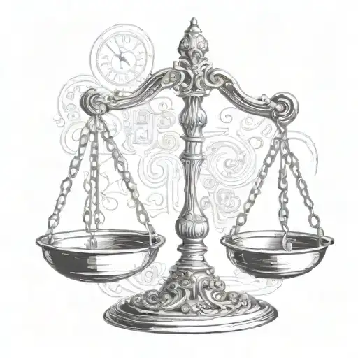 Dainty Libra Scales