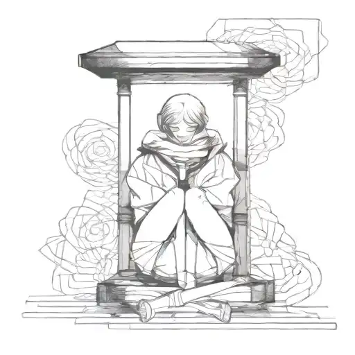 Background Girl Sitting