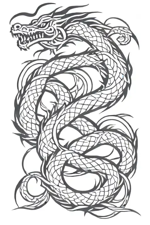 Dragon Intertwined
