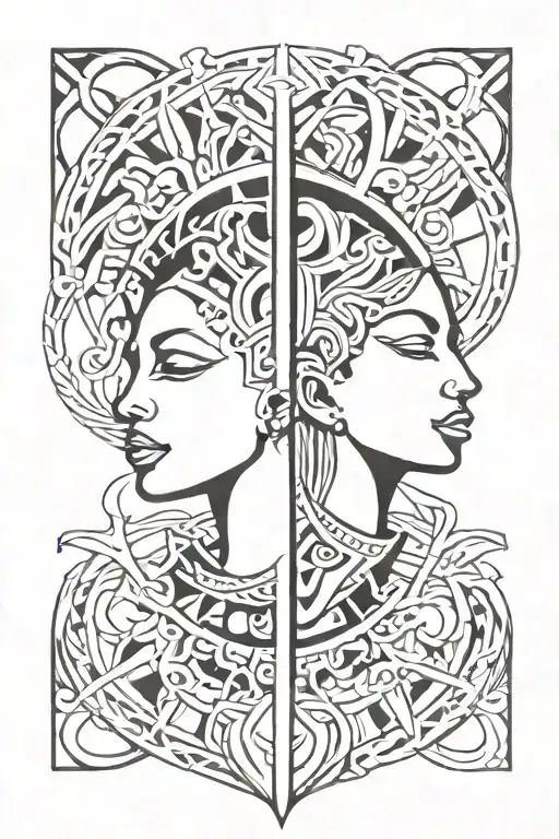 African Bohemian Gemini