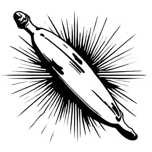 Abstract Electric Banana