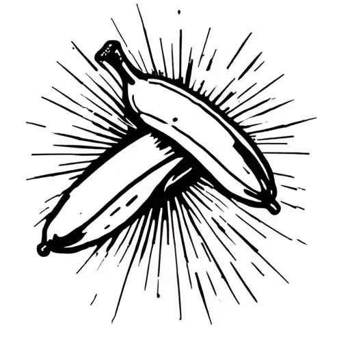 Abstract Electric Banana