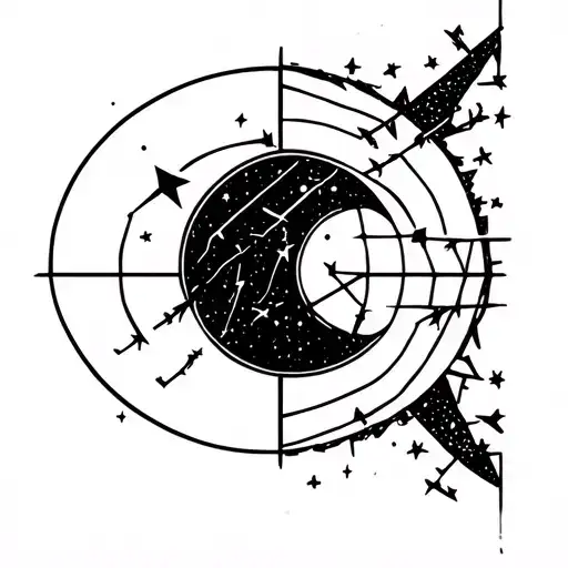 Geometric Moon And Electricity