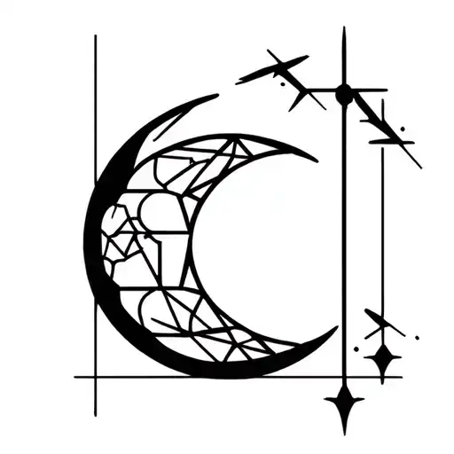 Geometric Moon And Electricity