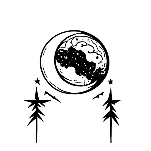 Geometric Moon And Electricity