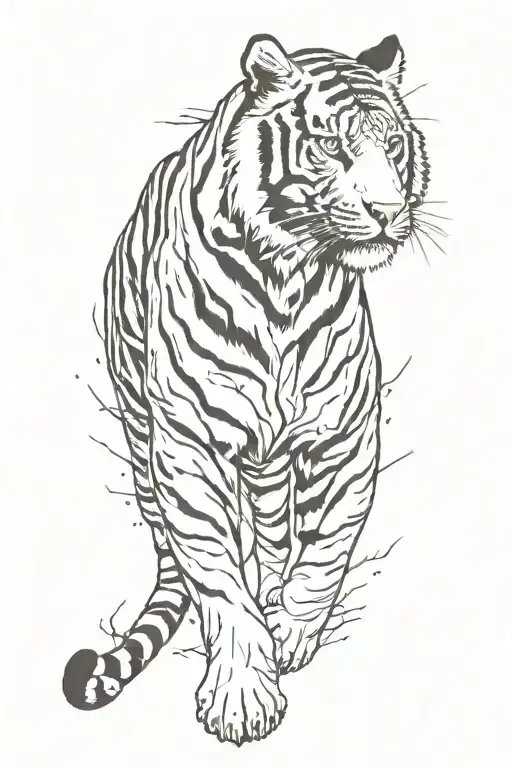 Tiger Full Body