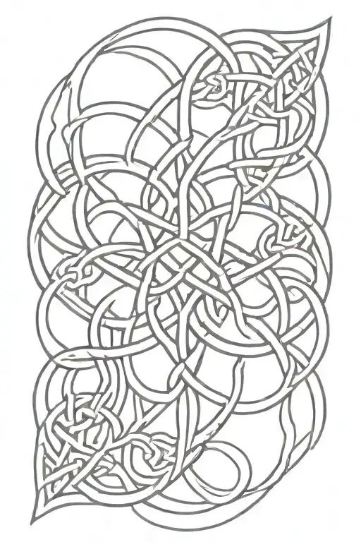 Celtic Knotwork Intertwined