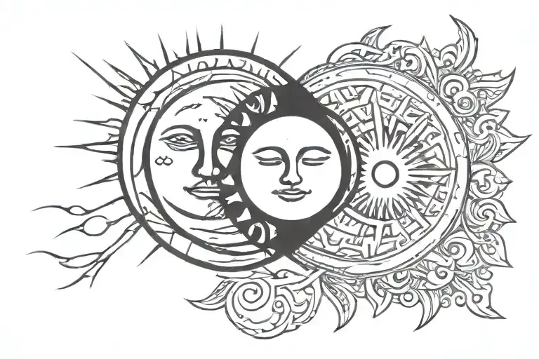 Moon And Sun