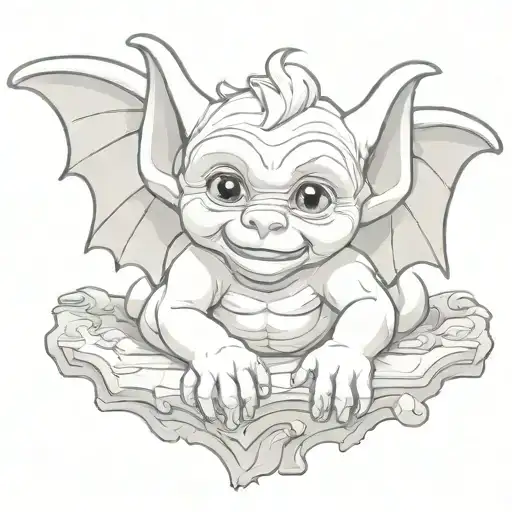 Cute Baby Gargoyle