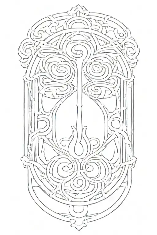 Hurricane Street Sign Intertwined