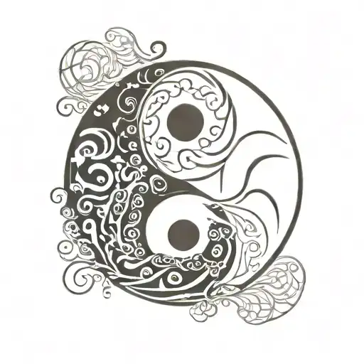 Yin-yang The 7 Shakra Zodiac Sign Pisces