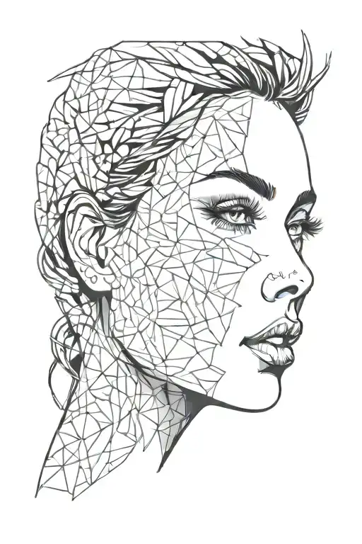 Sexy Woman Face