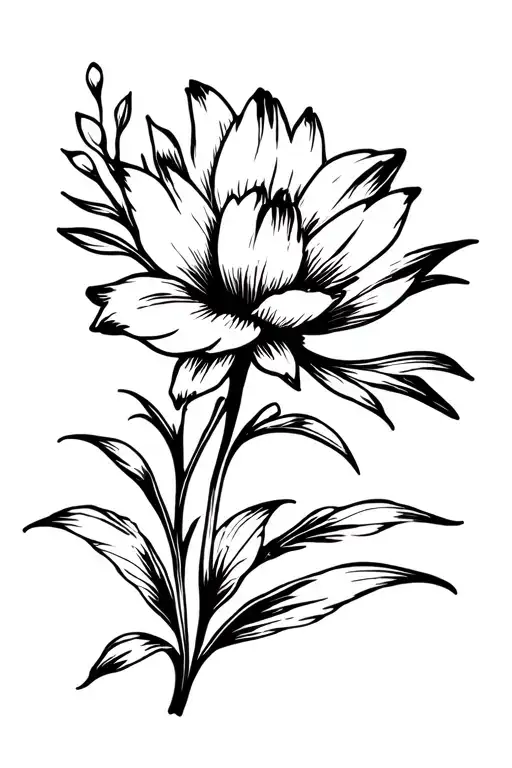 Loto Flower With Delicate Online Design