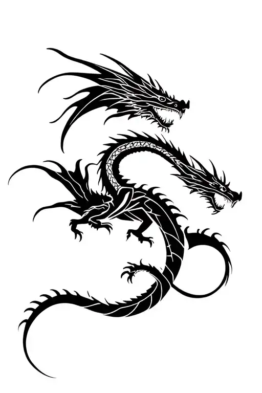 Dragons Flying