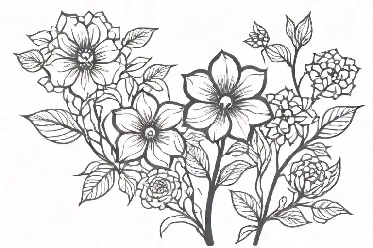 Flowers Growing