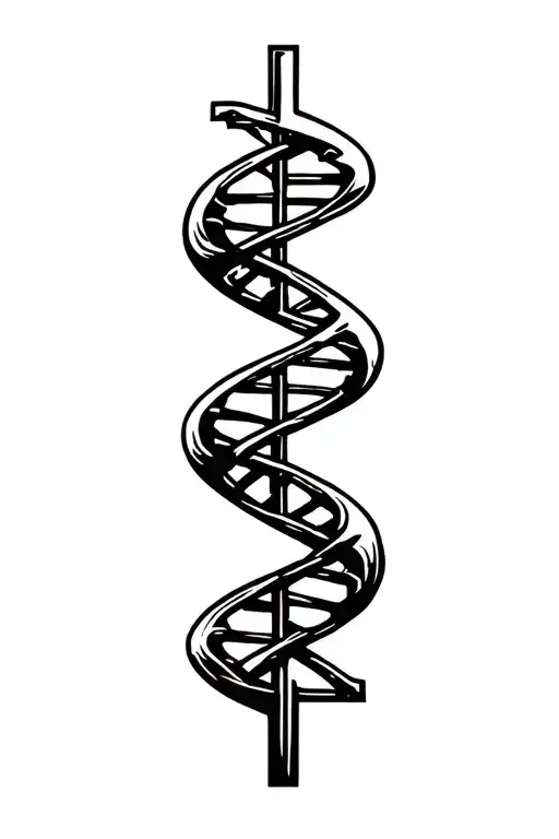 Money Symbol Dna Strand
