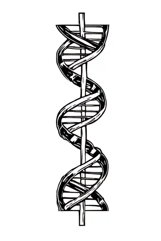 Money Symbol Dna Strand