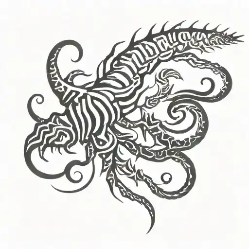 Gothic Style Centipede