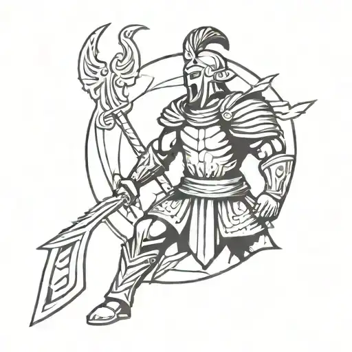 Warrior Standing Small