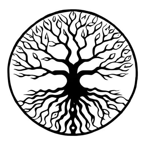 Buddhist Tree Of Life