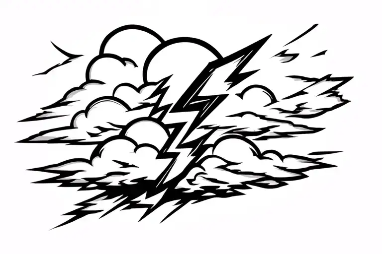 Lightning And Clouds