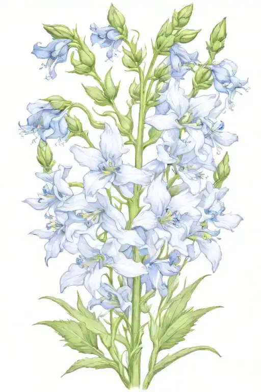 Larkspur Flowers