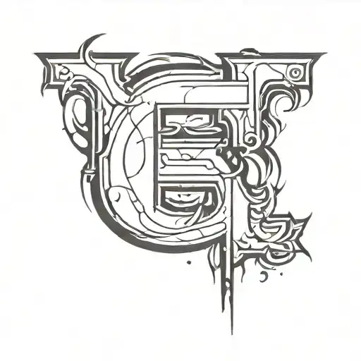 Letter E