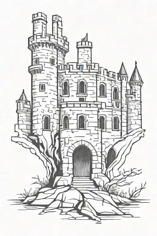 Gothic Castle Ruins