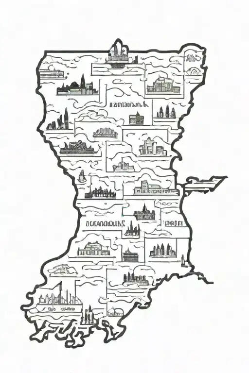 Louisiana State Map