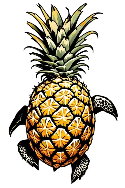 Pineapple Turtle