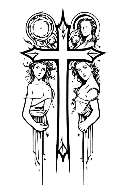 Cross With Seven Deadly Sins Vs 7