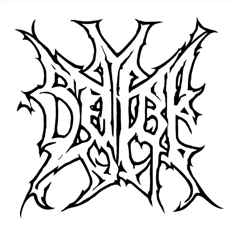 Death Metal Font Dangerous