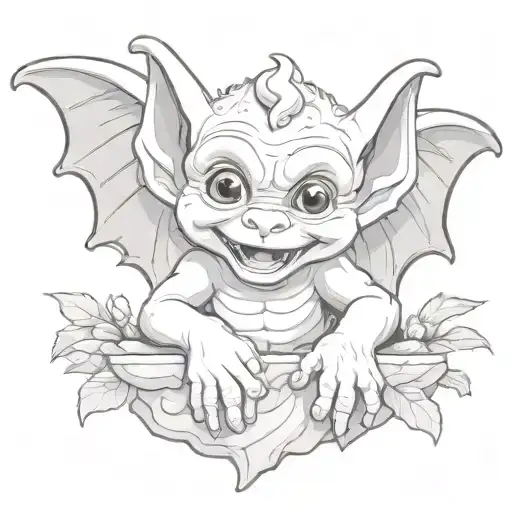 Cute Baby Gargoyle
