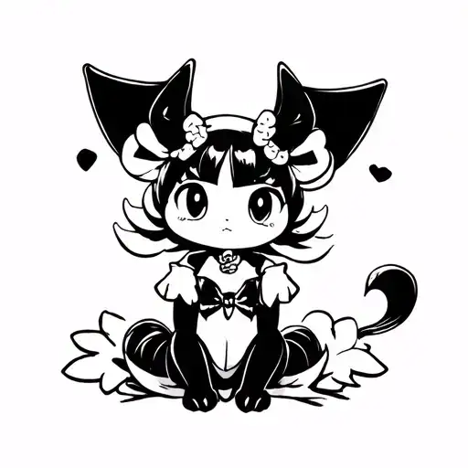 Kuromi Cute Style