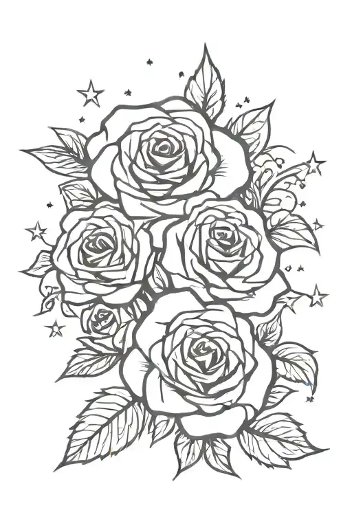 Roses And Stars