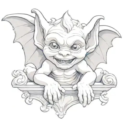Cute Baby Gargoyle