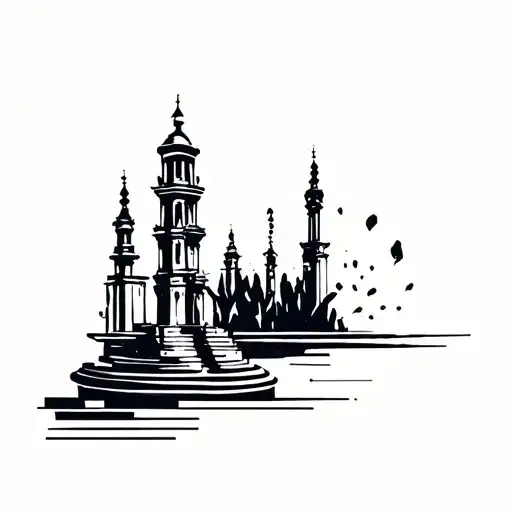 Towers And Fountains