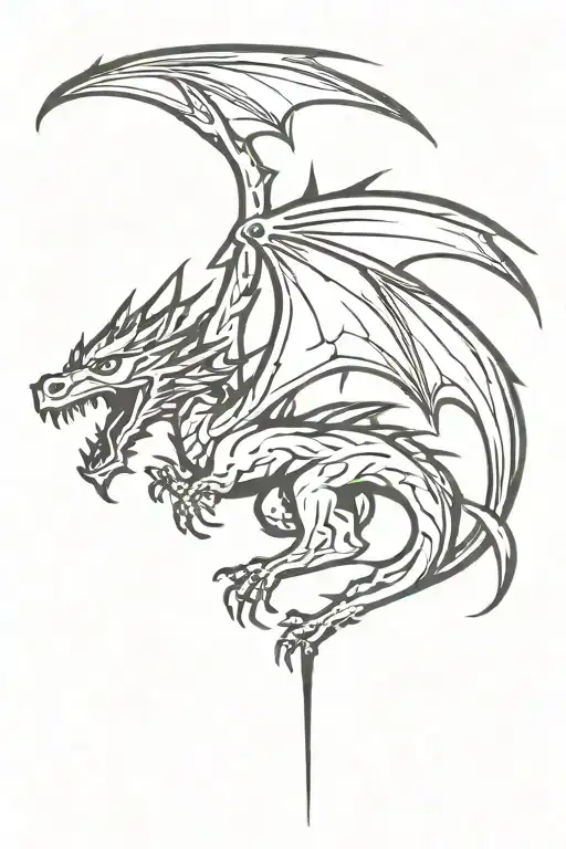 Dragon Flying