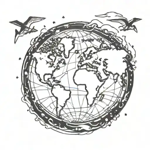 Earth With Beauty For Travel Enthusiast