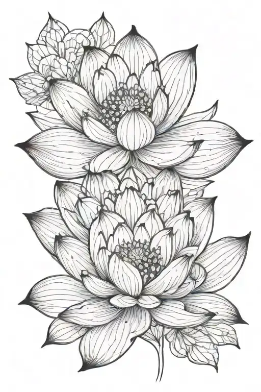 Different Types Flowers Lotus