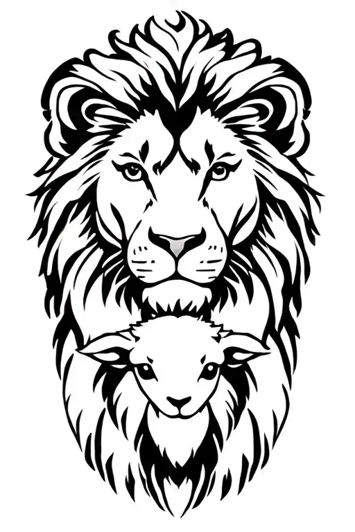 Lion And Lamb