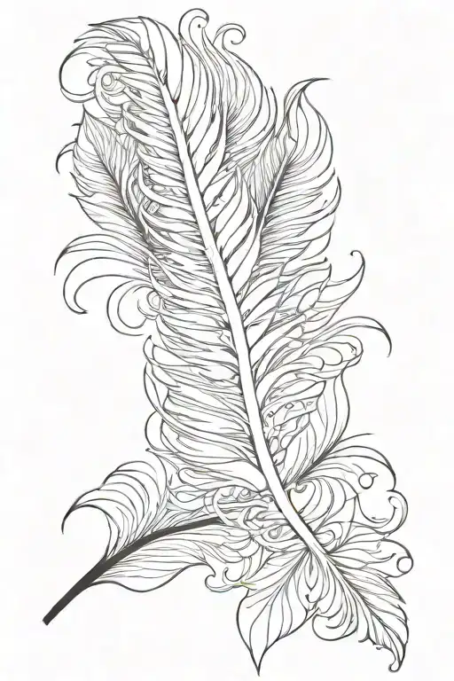 Cover Up For A Feather