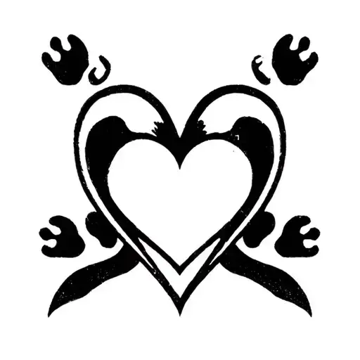 Bubba Paws Heart