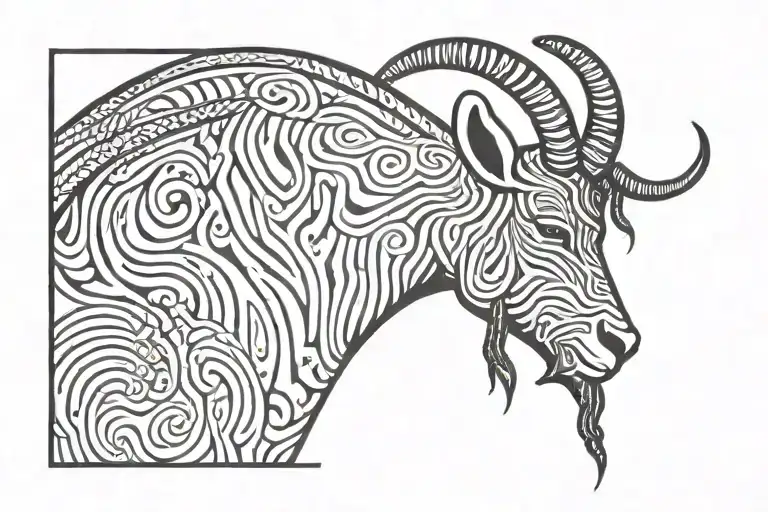 African Capricorn Women With Locs